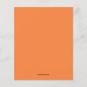 Budget Pumpkin Halloween-Party Einladungen (Rückseite)