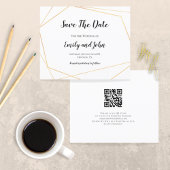 Budget QR Code Einfache geometrische Geometrie Sav