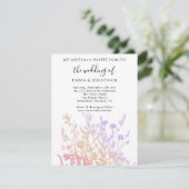 Budget QR CODE Floral Meadow White Rose (Stehend Vorderseite)