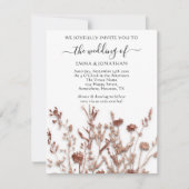 Budget QR CODE Floral Meadow White Rose (Vorderseite)