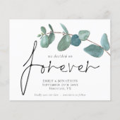 Budget QR Code Forever Eukalyptus Rett Datum (Vorderseite)