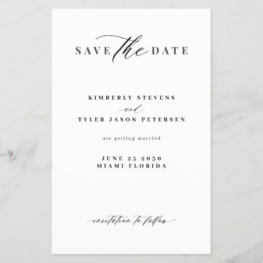 Budget QR Code Foto Hochzeit speichern Sie das Dat Flyer (Vorne)