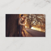 Budget QR Code Minimalistische UAWG Wedding Websit Begleitkarte (Rückseite)