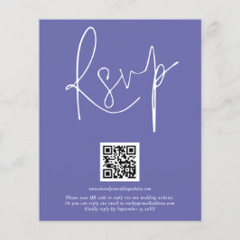 Budget QR Code Skript Hochzeit Blue UAWG