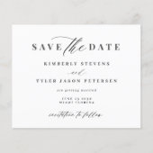 Budget QR CODE Skript Hochzeit speichern Sie das D Flyer (Vorne)