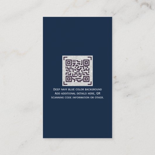 Budget QR Code Website UAWG Hotel Wedding Details Begleitkarte (Rückseite)