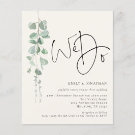 Budget QR Sage Eukalyptus Cream We Do Wedding