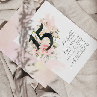 Budget Quinceanera 15. Geburtstag Blumenladen