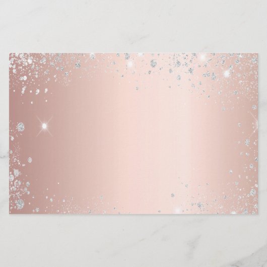 Budget Quinceanera Masquerade Rose Gold rett Datum (Rückseite)