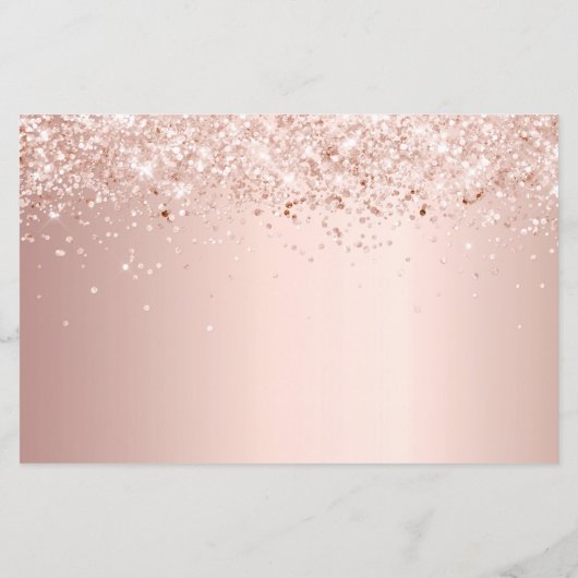 Budget Quinceanera Masquerade Rose Gold rett Datum (Rückseite)