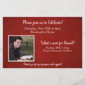 Budget Red Bible Verse Abschluss FotoCollage (Rückseite)