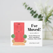 Budget Red Door Ich habe die Ankündigung verschobe (Stehend Vorderseite)