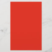 Budget Red Florals Foliage Wedge Menu (Rückseite)