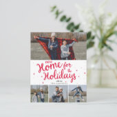 Budget Red Kariert Neue Zuhause für Holidays Fotok (Stehend Vorderseite)