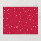 Budget Red Script Collage Pine Weihnachtsfeiertag Flyer (Hinten)