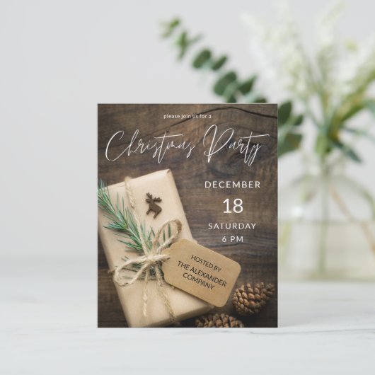 Budget Rentier & Prestige Weihnachtsfest Party (Stehend Vorderseite)