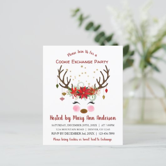 Budget Rentier Weihnachts-Cookie-Exchange-Party (Stehend Vorderseite)