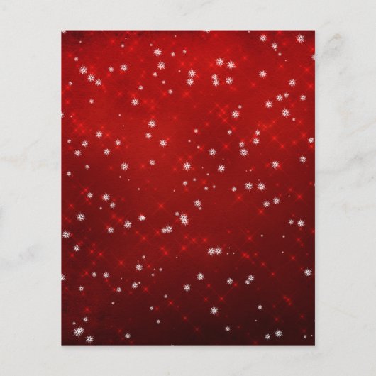 Budget Rentier Weihnachts-Cookie-Exchange-Party (Rückseite)