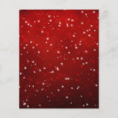 Budget Rentier Weihnachts-Cookie-Exchange-Party Flyer (Hinten)