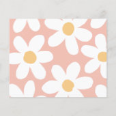 Budget Retro Daisy Groovy Foto Birthday Party (Rückseite)