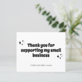 Budget Retro Unterstützung für kleine Unternehmen (Stehend Vorderseite)