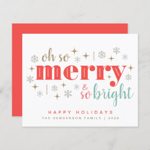 Budget Retro Weihnachten Oh, so froh