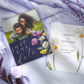 Budget Rett Unser Date Wildblume Foto Hochzeit