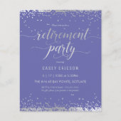 Budget Reverse - Party - Party Date - Silver, Purp Flyer (Vorne)