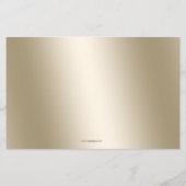 Budget Roaring 20 flapper Girl Gangster Einladung (Rückseite)