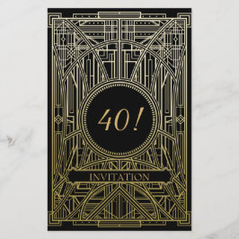 Budget Roaring 20er Kunst Großes