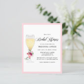 Budget Romantic Floral Bridal Shower (Stehend Vorderseite)
