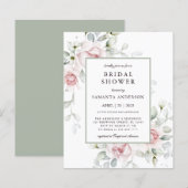 Budget Romantik | Flyer mit Brautparty (Vorne/Hinten)