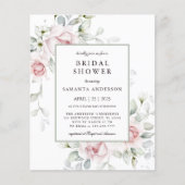 Budget Romantik | Flyer mit Brautparty (Vorderseite)