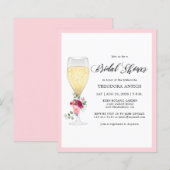 Budget Romantische Florale Brautparty (Vorne/Hinten)