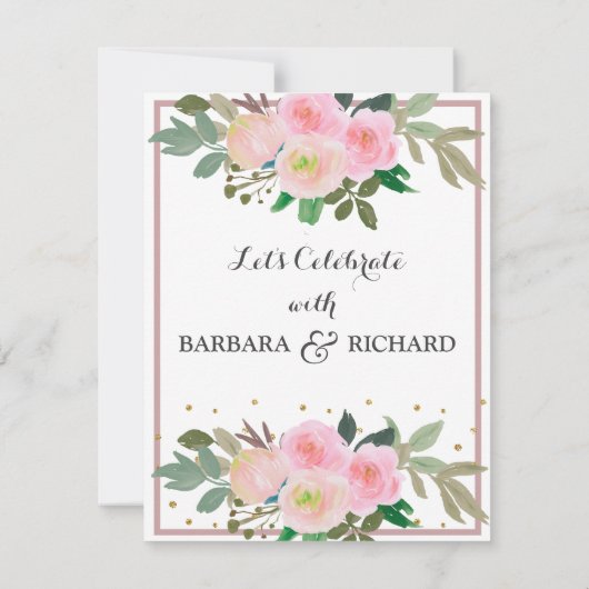 BUDGET Romantische Rosenstrahlen Rettetest Ankündigung (Rückseite)