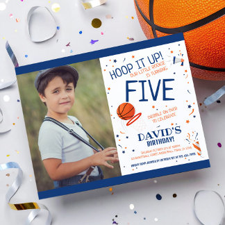 Budget Rookie Basketball Blue Foto Geburtstag