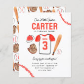 Budget Rookie des Jahres Baseball Shirt Geburtstag (Vorne/Hinten)