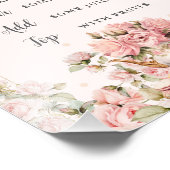 Budget Rosa Blumenstrauß Brautparty Mimosa Fotodruck (Ecke)