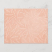 Budget Rosa Botanische 5 Foto Collage Holiday Card (Rückseite)