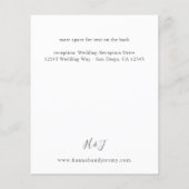 Budget Rosa & Burgund Floral 7 Details (Rückseite)