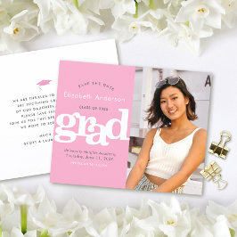 Budget Rosa Foto Retten Datum Abschluss Einladung