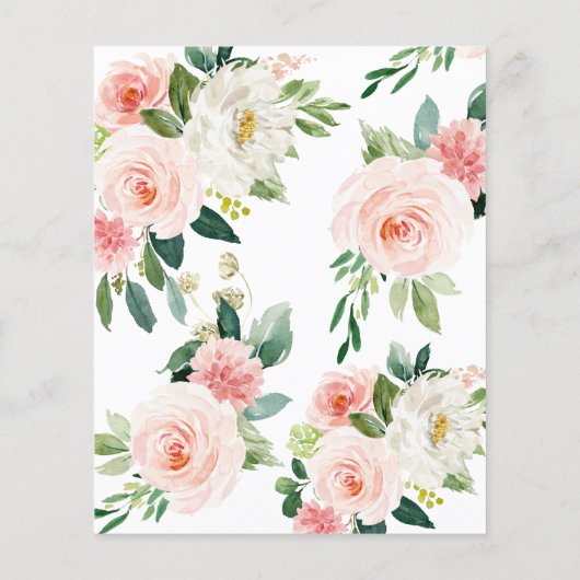 Budget Rosa Kraut 2. Geburtstag Einladung (Rückseite)