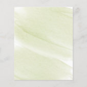 Budget Rosa Lila Blumenbeerdigung Einladung (Rückseite)