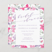 Budget Rosa Lila Brautparty (Vorne/Hinten)