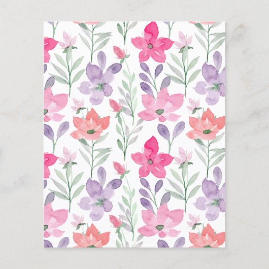 Budget Rosa Lila Brautparty (Rückseite)