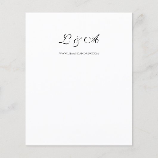 Budget Rosa & Pflaume Tropisches Blütenweiß 1 Hoch (Rückseite)