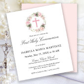 Budget Rosa Rose Floral Erste Heilige Kommune