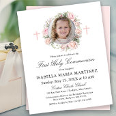 Budget Rosa Rose Foto Floral Erste Heilige Kommune