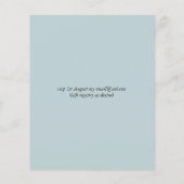 BUDGET Rosa Rose Glitzer mit Girl Baby Dusche (Rückseite)