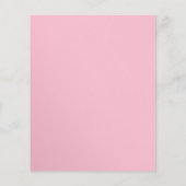 BUDGET Rosa Skript 40. Erwachsene Geburtstag (Rückseite)